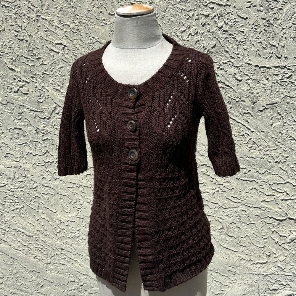 Brown Knit Sweater